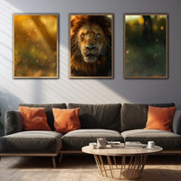 Thumbnail for 3 Piece Lion Canvas