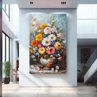 Thumbnail for Flower Vase Oil Painting on Canvas