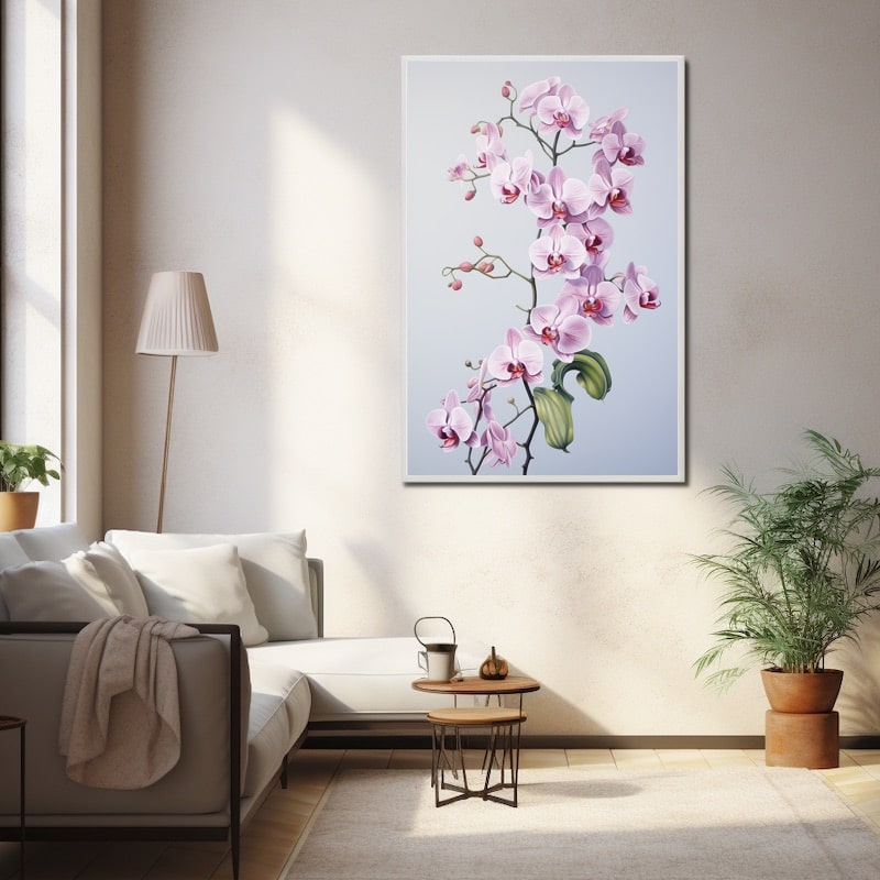 Painting of Orchids