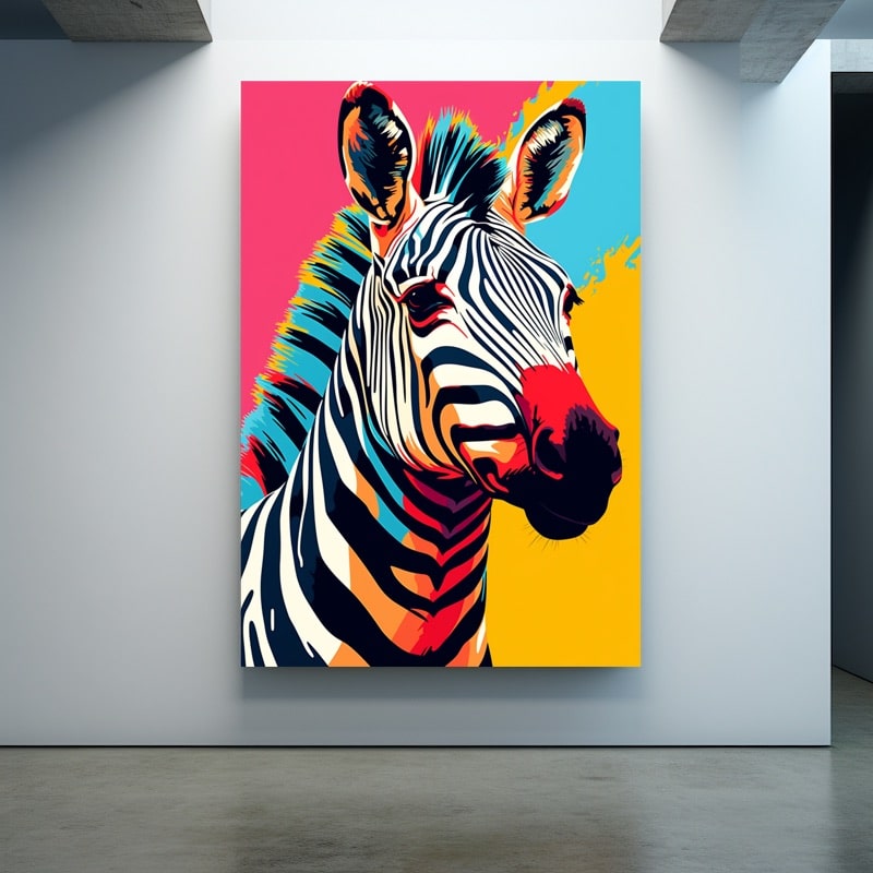 Zebra Art Painting