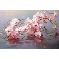 Thumbnail for Pink Orchid Painting Wall Art