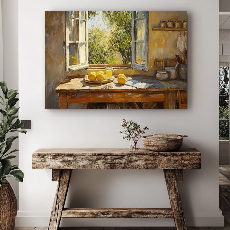 Lemon Oil Painting