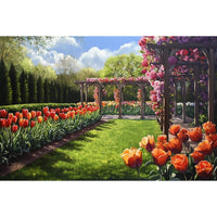 Thumbnail for Beautiful Flower Garden Canvas