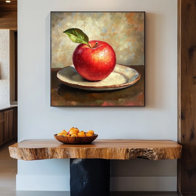 Apple Fruit Painting