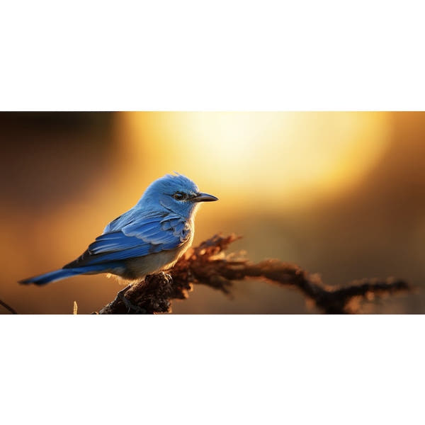 Blue Bird Painting
