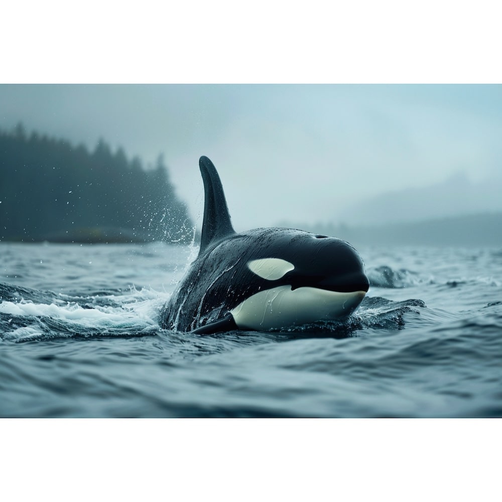 Orca Whale Canvas