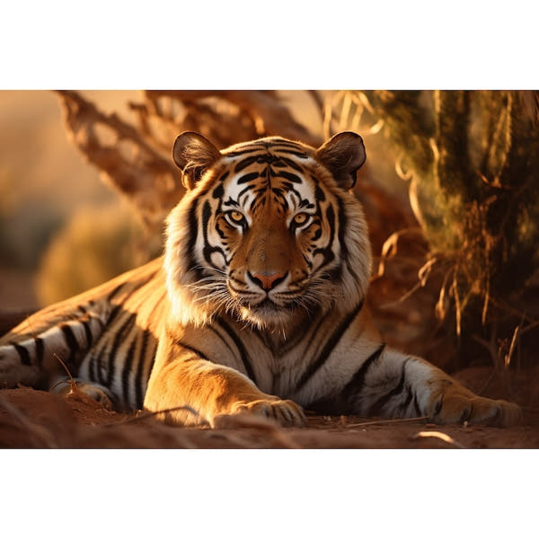 Canvas of Tiger