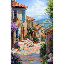Scenery on Painting