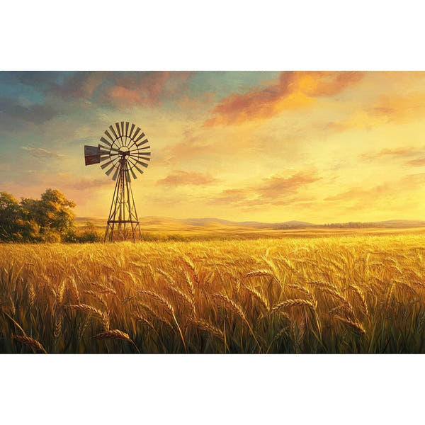 Old Countryside Canvas