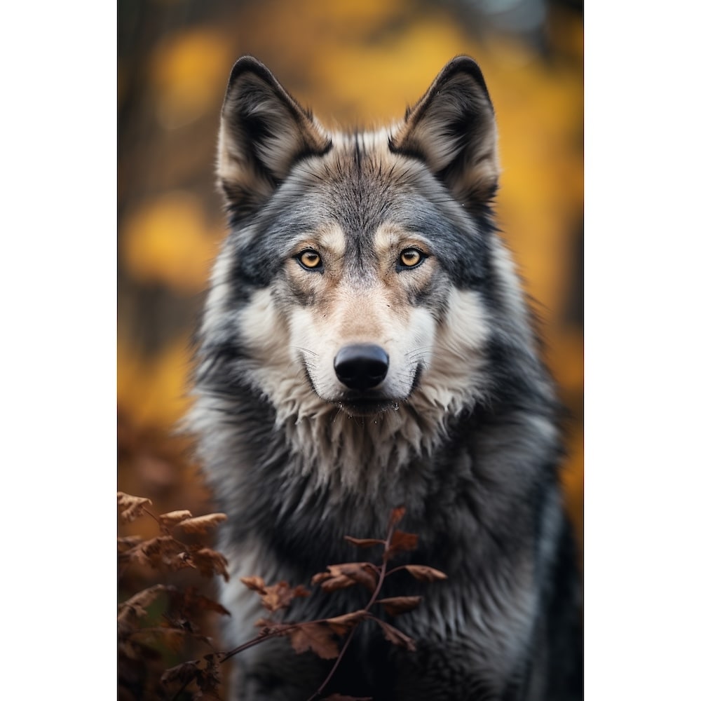 Cute Wolf Canvas