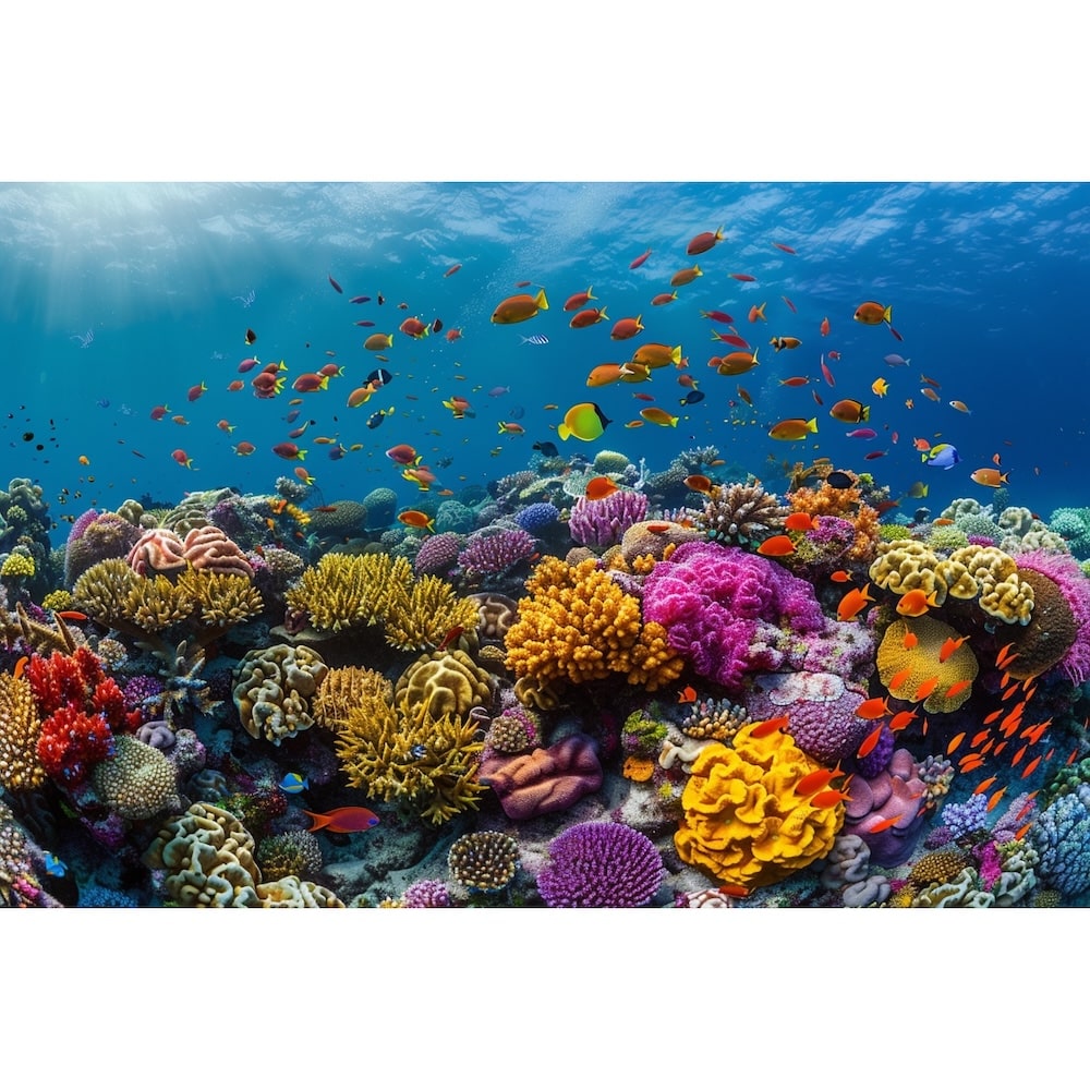 Coral Painting Wall Art