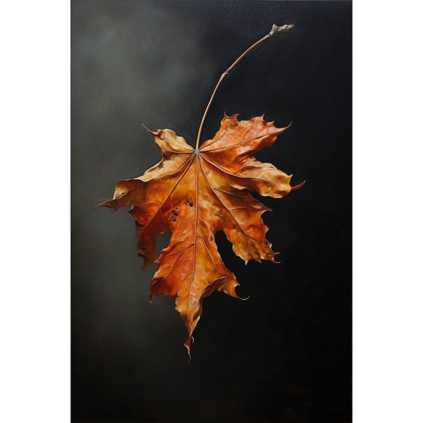 Leaf Canvas Image