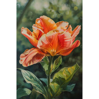 Thumbnail for Metallic Flower Canvas