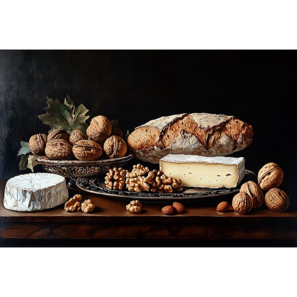 Nuts Oil Canvas