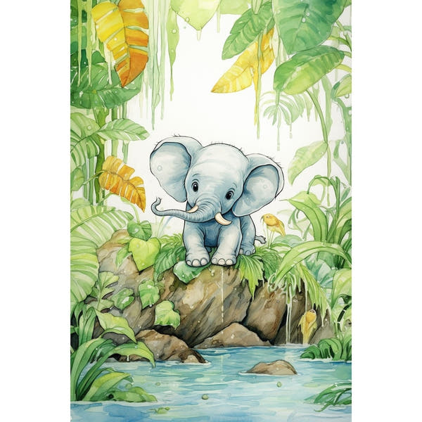 Jungle Nursery Painting Art
