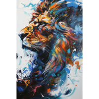 Thumbnail for Acrylic Canvas of a Lion
