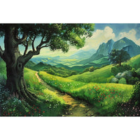 Thumbnail for Green Landscape Painting