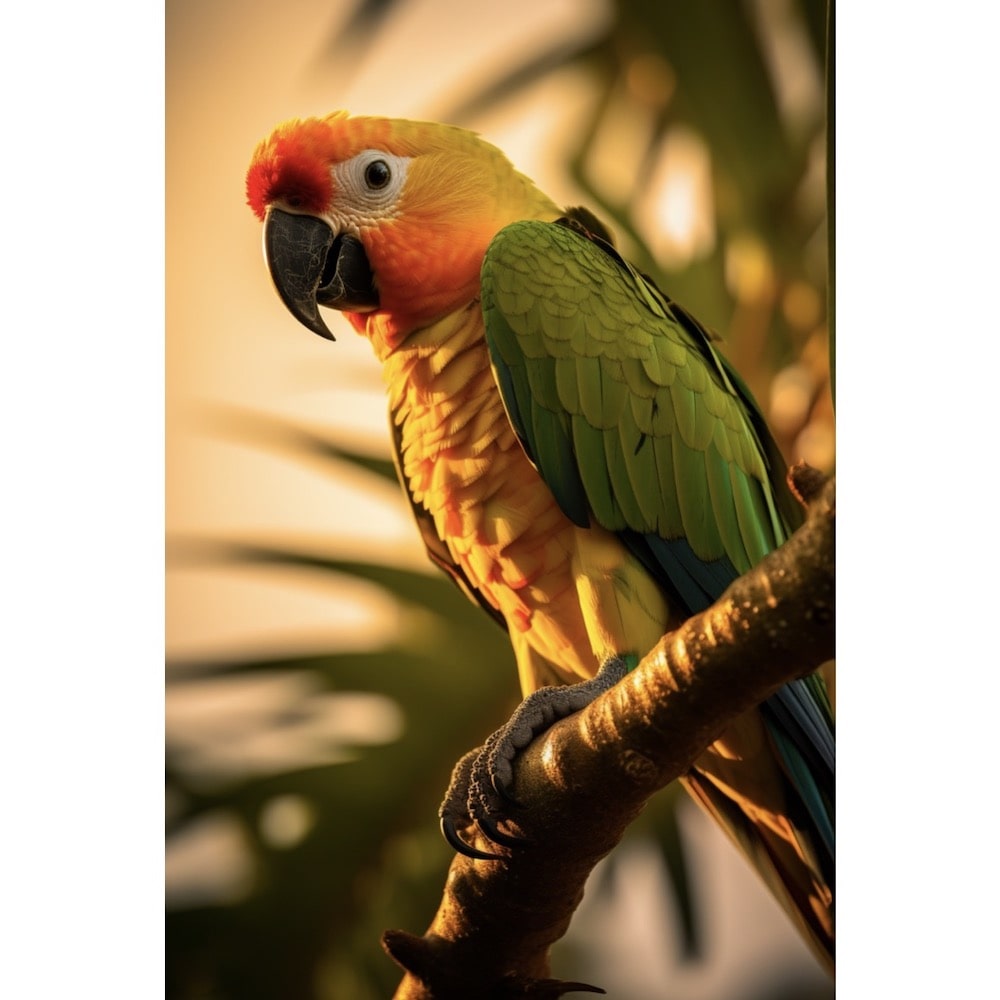 Colourful Parrot Canvas