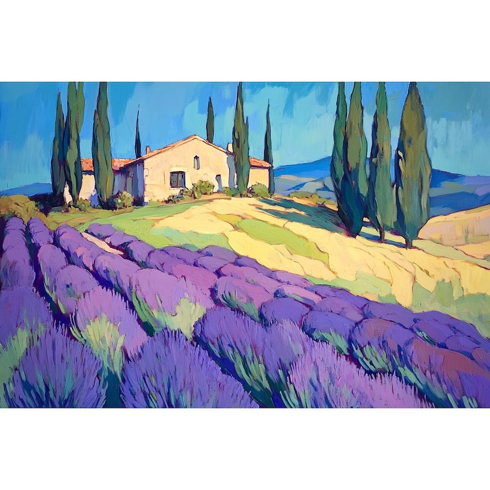 Abstract Landscape Painting Wall Art