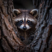 Thumbnail for Raccoon Painting