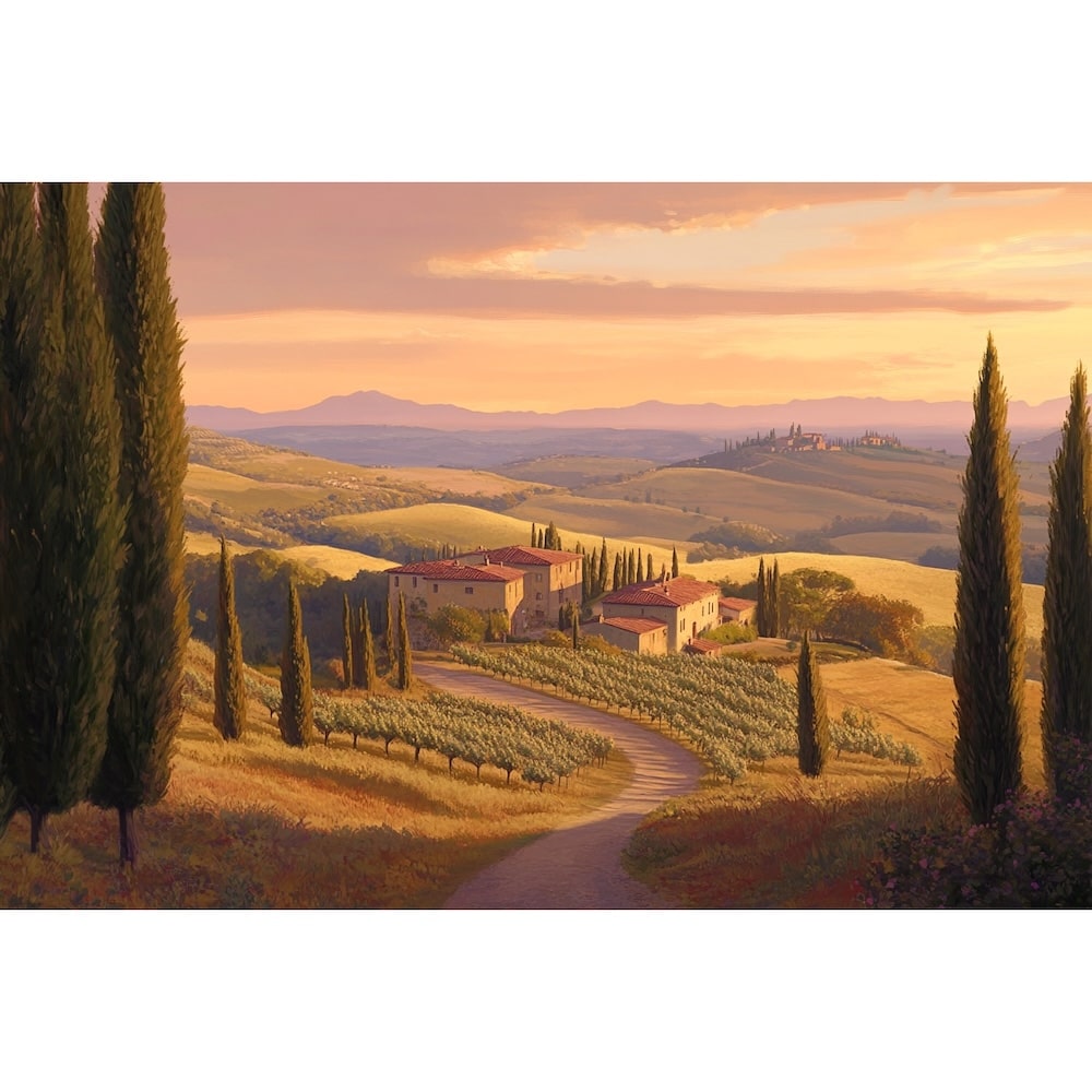 Tuscan Scenery Canvas