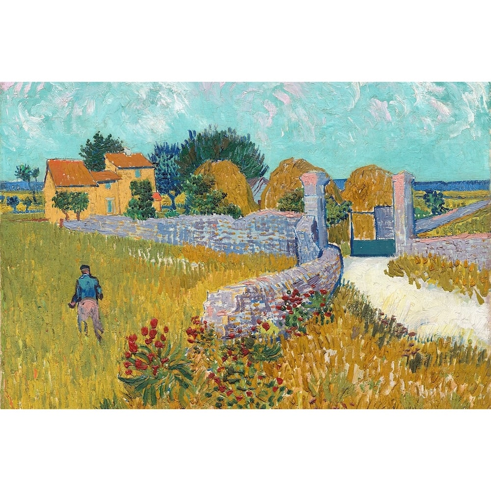 Famous Landscape Canvas Van Gogh