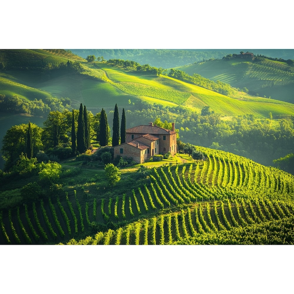 Italian Scenery Canvas