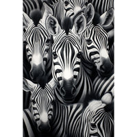 Thumbnail for Zebra Herd Canvas