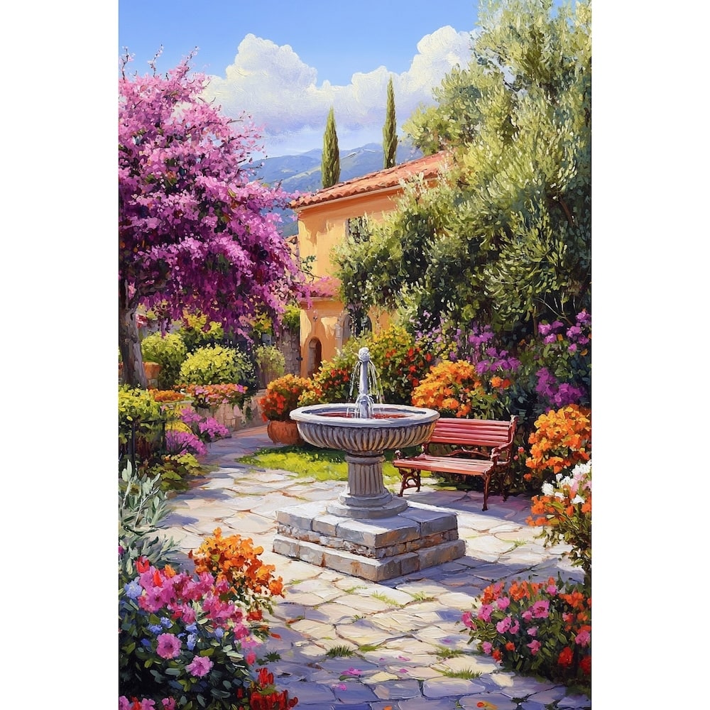 Park Landscape Canvas