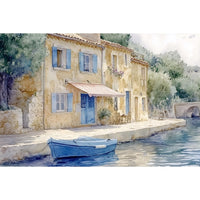 Thumbnail for Landscape Oil Pastel Canvas
