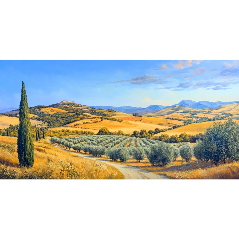 Hill Country Landscape Canvas