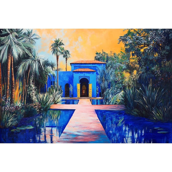 House Garden Canvas