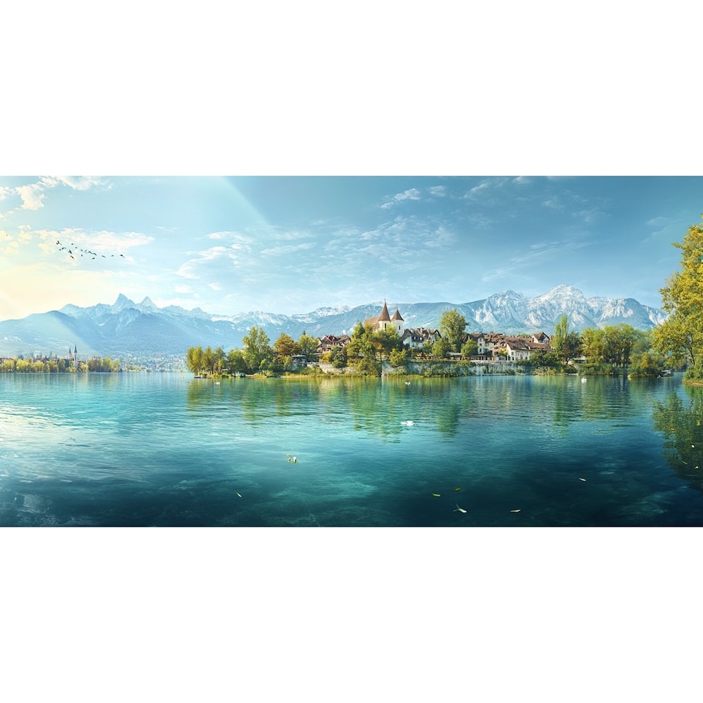 Lake Painting Canvas