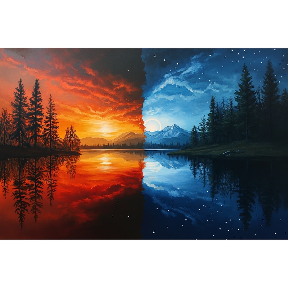 Day to Night Canvas