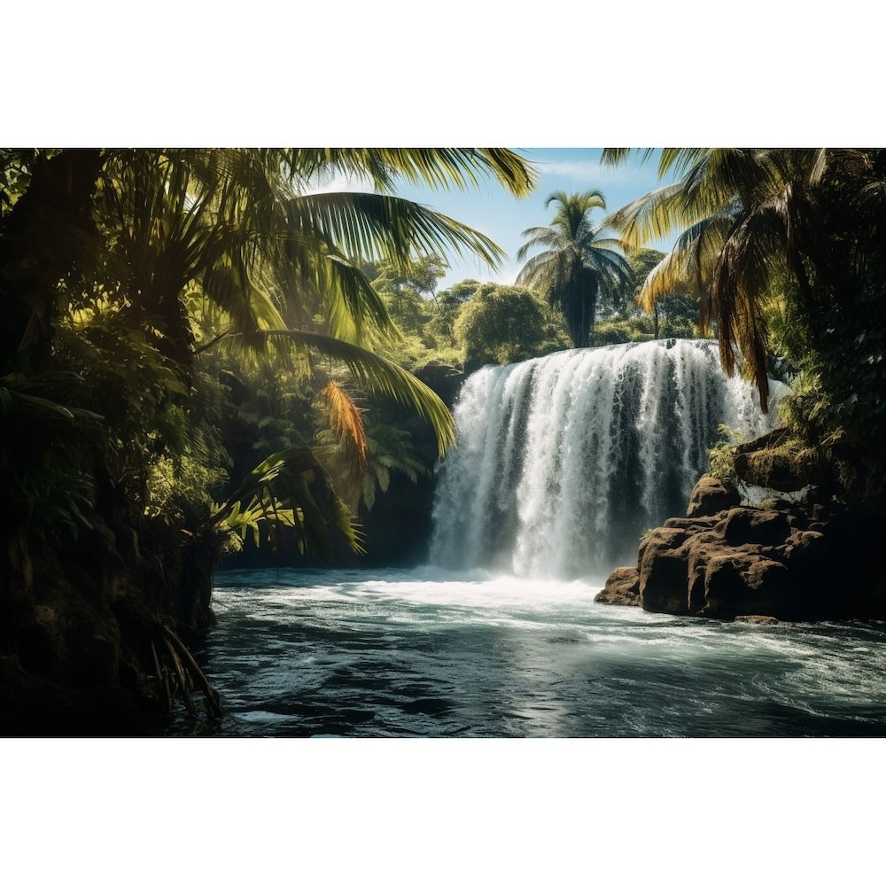 Paradise Falls canvas
