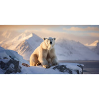 Thumbnail for Polar Bear Painting Wall Art