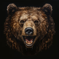 Thumbnail for Bear Head Canvas