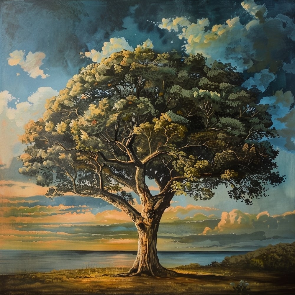 Tree Painting Canvas