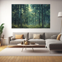 Thumbnail for Forest Canvas Painting