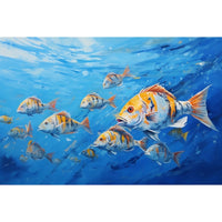 Thumbnail for Fish Canvas on Canvas