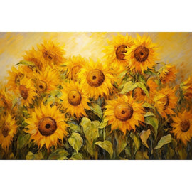Sunflower Acrylic painting