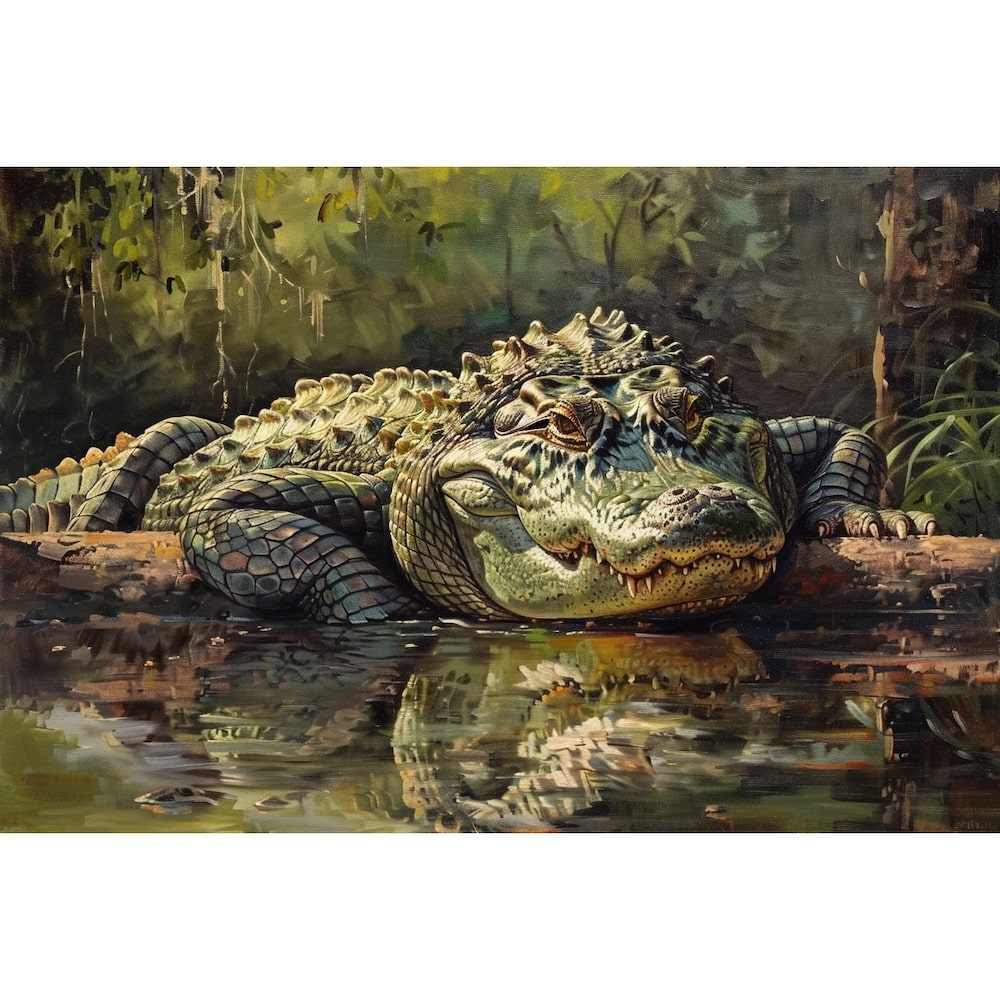 Alligator Canvas