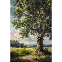 Thumbnail for Oil Canvas of a Tree