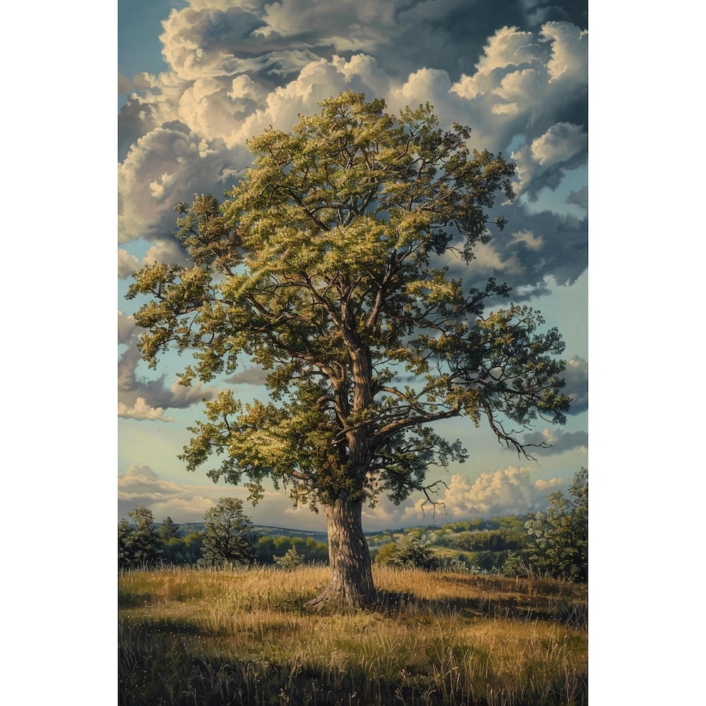 Tree Oil Canvas