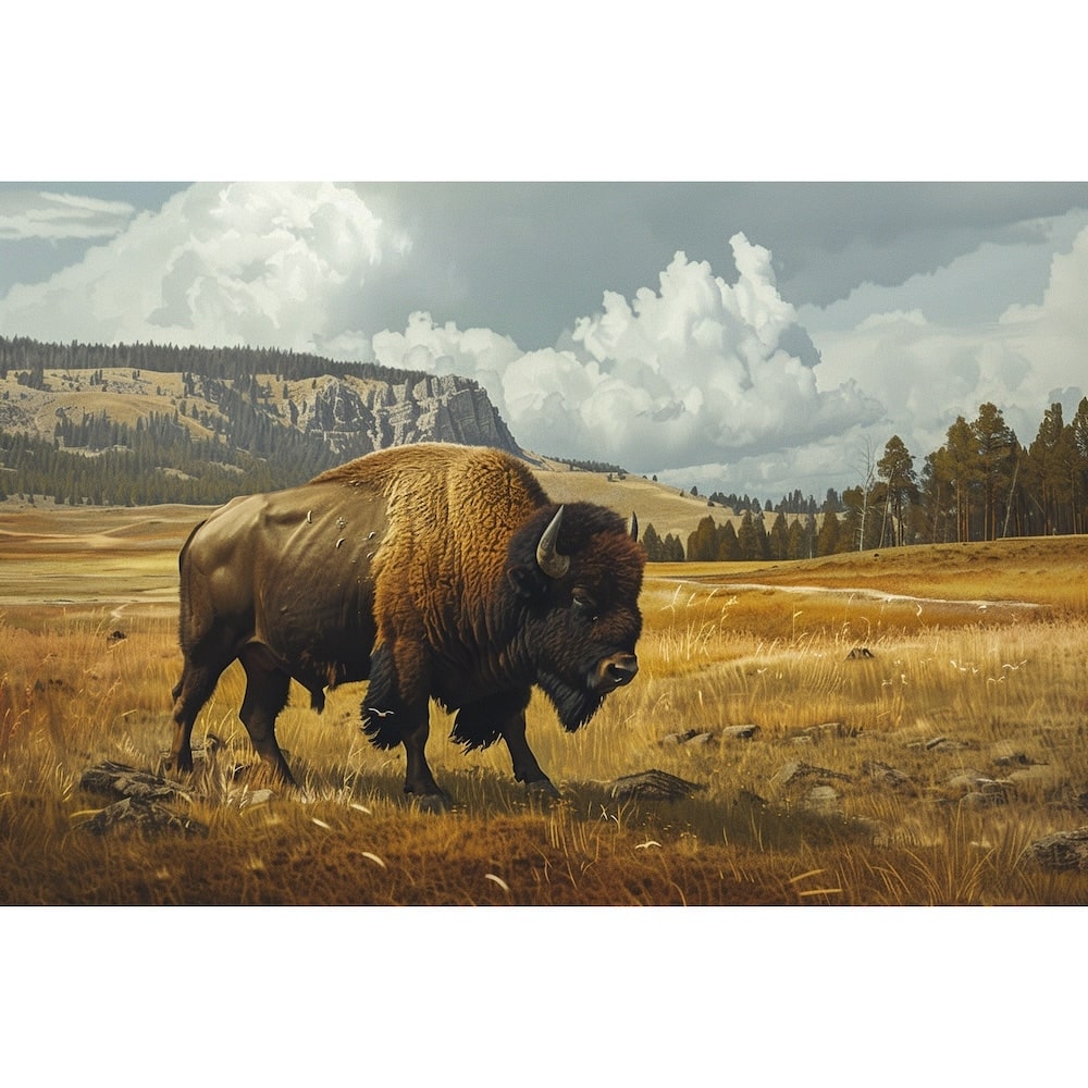 Bison Canvas