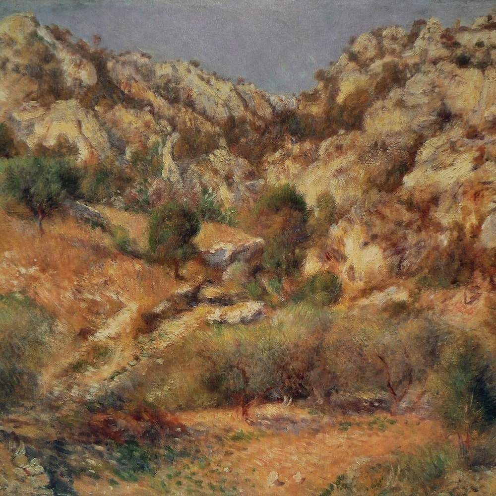 Pierre Auguste Renoir Landscape Canvas