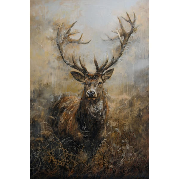 Acrylic Canvas of Deer