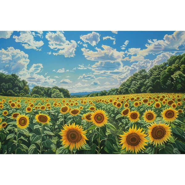 Sunflower Field canvas