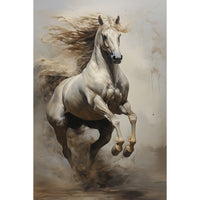 Thumbnail for White Horse Acrylic Canvas