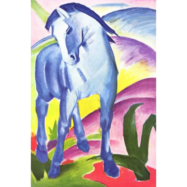 Blue Horse Canvas Franz Marc